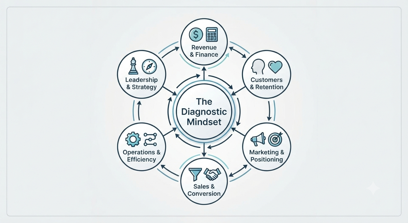 Stop Guessing, Start Diagnosing: Why Your Business Doesn’t Need Another Quick Fix