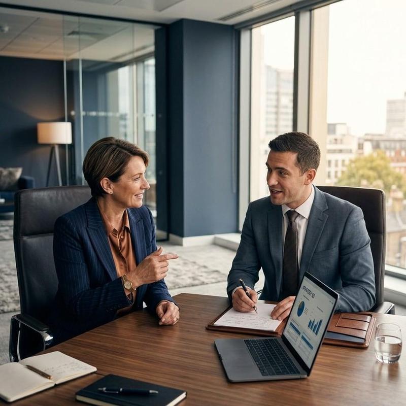 Business coaching consultation