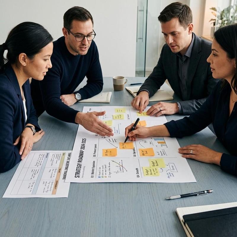 Leadership coaching session